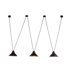 Lampa wisząca PERM 3x60W IP20 E27 Czarny Nowodvorski