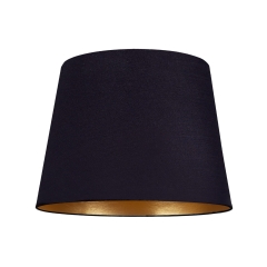 Klosz do lamp Abażur CAMELEON CONE L Czarno-Złoty Nowodvorski