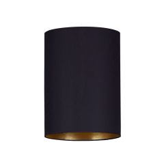 Klosz do lamp Abażur CAMELEON BARREL L Czarno-Złoty Nowodvorski
