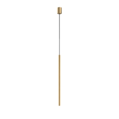 Lampa wisząca LASER 750 1x10W LED G9 Satynowy złoty Nowodvorski