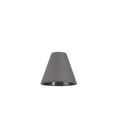 Klosz do lamp Abażur CAMELEON CONE S Szary Nowodvorski
