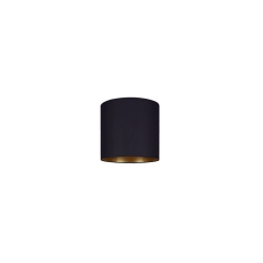 Klosz do lamp Abażur CAMELEON BARREL W S Czarno-Złoty Nowodvorski
