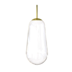 Klosz do lamp Abażur CAMELEON PEAR L Transparent Nowodvorski