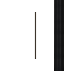 Klosz do lamp Abażur CAMELEON LASER 750 Czarny Nowodvorski