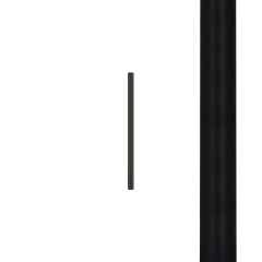 Klosz do lamp Abażur CAMELEON LASER 490 Czarny Nowodvorski