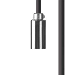 Zawieszenie przewód zwis 1,5m 1x10W LED G9 Czarny Nowodvorski