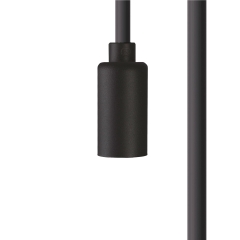 Zawieszenie przewód zwis 1,5m 1x10W LED G9 Czarny Nowodvorski