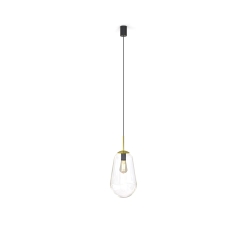 Lampa wisząca PEAR M 40W IP20 E27 Transparent Nowodvorski