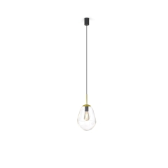 Lampa wisząca PEAR S 40W IP20 E27 Transparent Nowodvorski