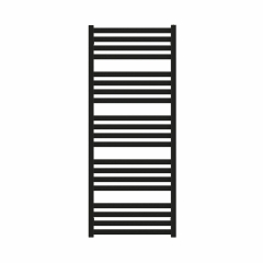 Grzejnik łazienkowy Rytm 1210/500 czarny mat Terma