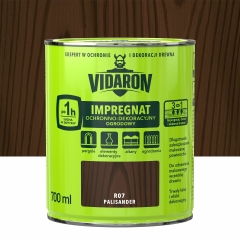 Impregnat do drewna ogrodowy 0.7 l Palisander Vidaron