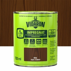 Impregnat do drewna ogrodowy 0.7 l Dąb Ciemny Vidaron