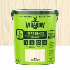 Impregnat do drewna ogrodowy 4.5 l Dąb Bielony Vidaron