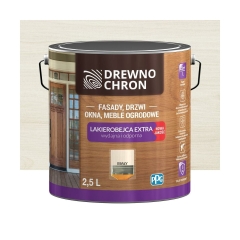 Lakierobejca do drewna 2.5 l Biały