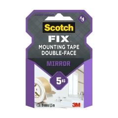 Taśma klejąca dwustronna do luster 19 mm x 1.5 m Scotch