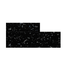 Obrzeże do blatu 38 mm black galaxy 033S 2 szt. Biuro Styl