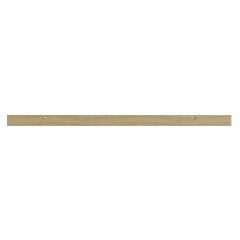 Półka ścienna profil U Dąb San 3x60x10 cm Spaceo