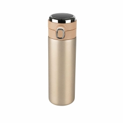 Kubek termiczny z wyświetlaczem LED złoty 420 ml Altom Design
