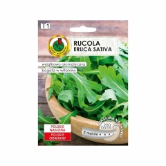Rukola Eruca Sativa siewna nasiona na taśmie Pnos