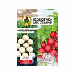 Rzodkiewka Krasa+Śnieżka nasiona na taśmie Pnos