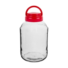 Słój plastikowy 4l z pokrywą Browin