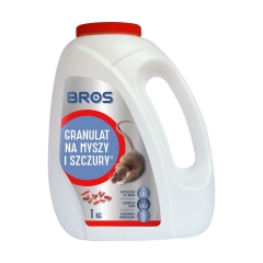 Granulat na myszy i szczury 1kg Bros