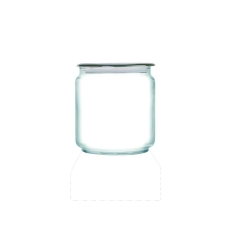 Słoik z pokrywką Plano 750 ml szary Luminarc