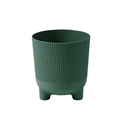 Osłonka doniczki Aria Jumper 18cm zielona Lamela