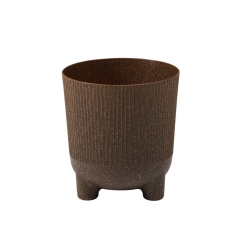Osłonka doniczki Aria Jumper 16cm brązowa Lamela