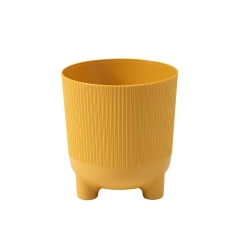 Osłonka doniczki Aria Jumper 16cm musztardowa Lamela