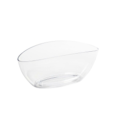 Osłonka doniczki Luna 34cm bezbarwna