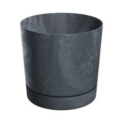Osłonka doniczki Tubo 11cm antracytowa Prosperplast