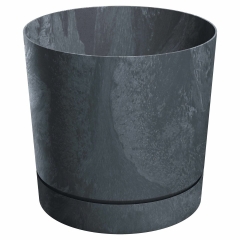 Osłonka doniczki Tubo 15cm antracytowa Prosperplast