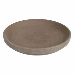Podstawka gliniana śr.26 cm brązowa Cermax