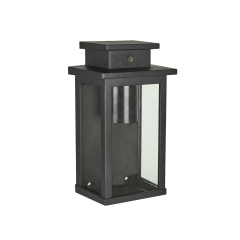 Kinkiet zewnętrzny Meadow czarny IP44 E27 Inspire