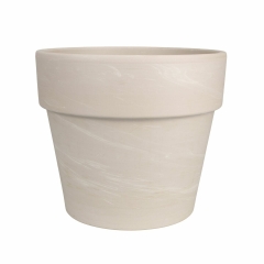 Donica gliniana Calima śr.21 cm beżowa Cermax