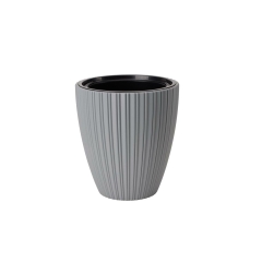 Donica duża Mika śr.30 cm platyna Form-Plastic