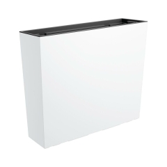 Skrzynka balkonowa stojąca Urbi 58x58x49,8 cm biała Prosperplast