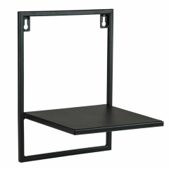 Kwietnik wiszący Eleven 30x22x20cm metalowy czarny