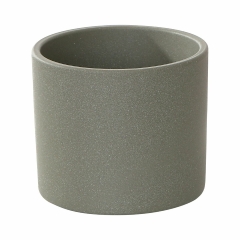Osłonka doniczki ceramiczna Walec 23cm khaki Ceramik