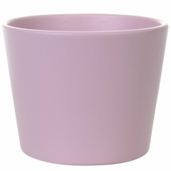 Osłonka doniczki ceramiczna Prymula 11.5cm różowa Cermax