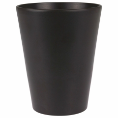 Osłonka doniczki ceramiczna Calypso 13cm antracytowa Cermax