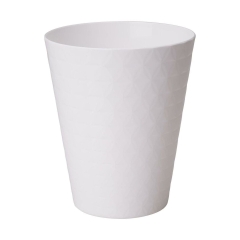 Osłonka storczyka 13 cm diamentowa biała