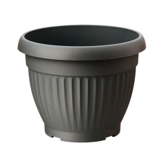 Osłonka doniczki Dona 23 cm antracytowa