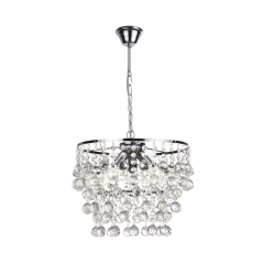 Żyrandol London Crystal chrom 3 x E14 Reality
