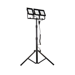 Naświetlacz LED 3 x 50 W 3 x 4000 lm IP65 czarny