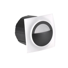 Oprawa schodowa Q5 szara kwadratowa 6 cm IP44 LED Goldlux