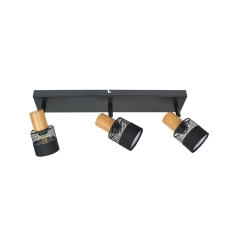 Listwa reflektorowa Coletta czarna 3 x E14 Italux