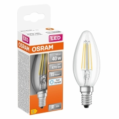 Żarówka LED E14 4 W = 40 W 470 lm Zimna biel Osram