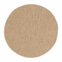 Dywan zewnętrzny okrągły Varuna beżowy śr. 120 cm Inspire